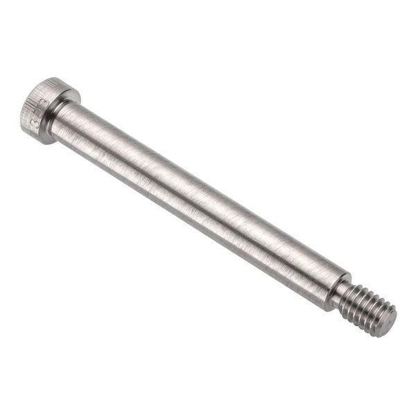 Shoulder Screw, 3A Thr Sz, 1/2 Thr Lg, 3 in Shoulder Lg, 18-8 Stainless Steel