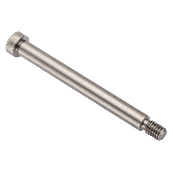 Shoulder Screw, 3A Thr Sz, 1/2 Thr Lg, 3-1/2 in Shoulder Lg, 18-8 Stainless Steel