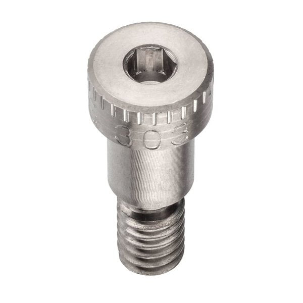 Shoulder Screw, 3A Thr Sz, 7/16 Thr Lg, 3/8 in Shoulder Lg, 18-8 Stainless Steel