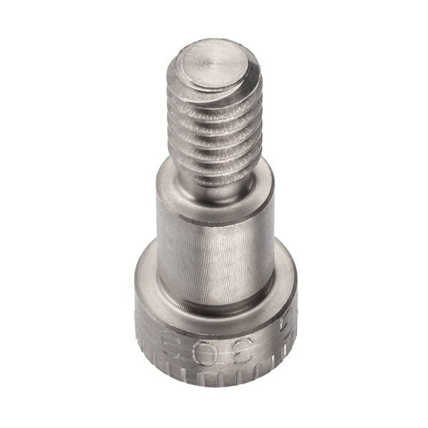 Shoulder Screw, 3A Thr Sz, 7/16 Thr Lg, 3/8 in Shoulder Lg, 18-8 Stainless Steel