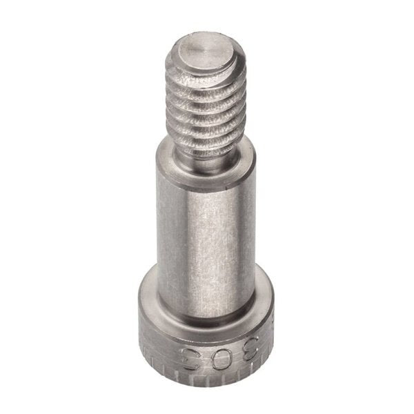 Shoulder Screw, 3A Thr Sz, 7/16 Thr Lg, 5/8 in Shoulder Lg, 18-8 Stainless Steel