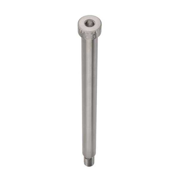 Shoulder Screw, 3A Thr Sz, 7/16 Thr Lg, 4 in Shoulder Lg, 18-8 Stainless Steel
