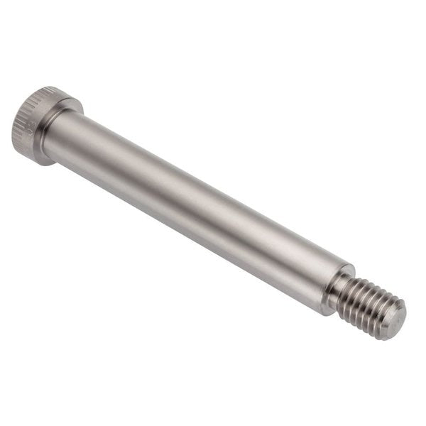 Shoulder Screw, 3A Thr Sz, 3/4 Thr Lg, 4 in Shoulder Lg, 18-8 Stainless Steel