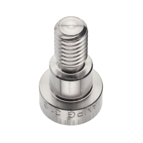Shoulder Screw, 3A Thr Sz, 5/8 Thr Lg, 3/8 in Shoulder Lg, 316 Stainless Steel