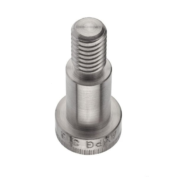 Shoulder Screw, 3A Thr Sz, 5/8 Thr Lg, 3/4 in Shoulder Lg, 316 Stainless Steel