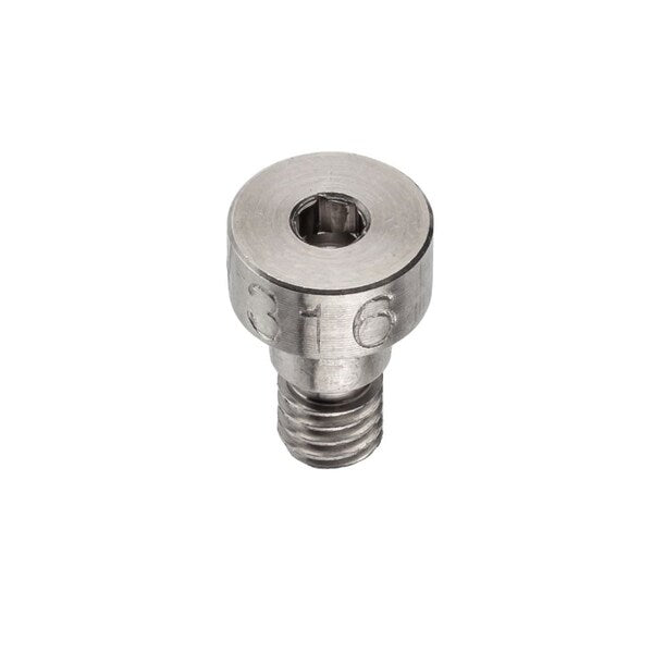 Shoulder Screw, 3A Thr Sz, 3/16 Thr Lg, 1/8 in Shoulder Lg, 316 Stainless Steel