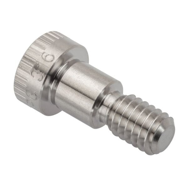 Shoulder Screw, 3A Thr Sz, 1/2 Thr Lg, 3/8 in Shoulder Lg, 316 Stainless Steel