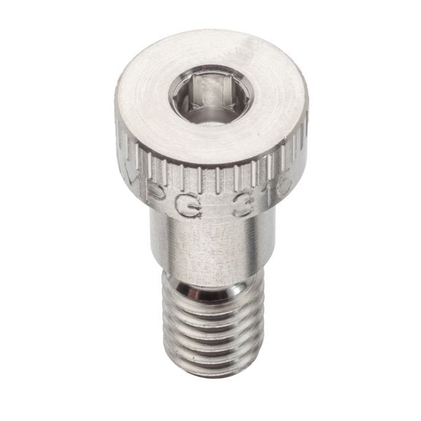 Shoulder Screw, 3A Thr Sz, 1/2 Thr Lg, 3/8 in Shoulder Lg, 316 Stainless Steel