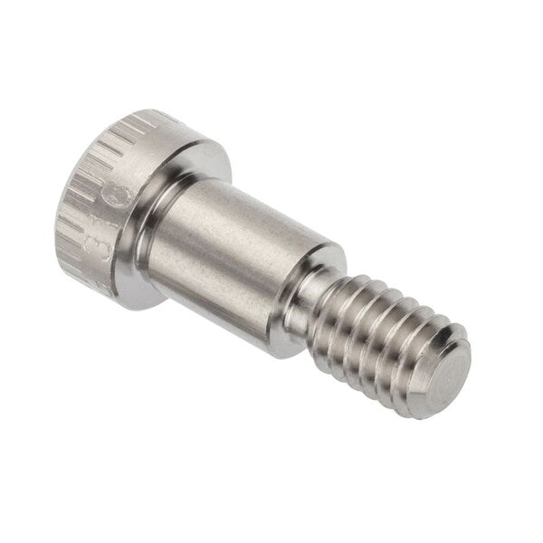 Shoulder Screw, 3A Thr Sz, 1/2 Thr Lg, 1/2 in Shoulder Lg, 316 Stainless Steel