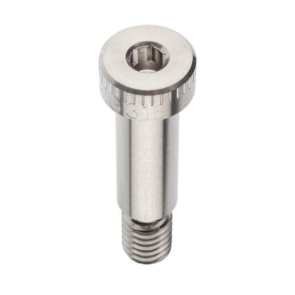 Shoulder Screw, 3A Thr Sz, 1/2 Thr Lg, 1 in Shoulder Lg, 316 Stainless Steel