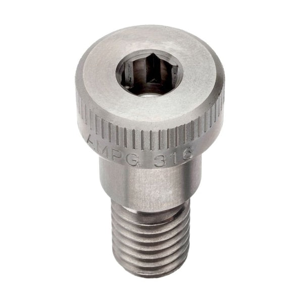 Shoulder Screw, 3A Thr Sz, 3/4 Thr Lg, 1/2 in Shoulder Lg, 316 Stainless Steel