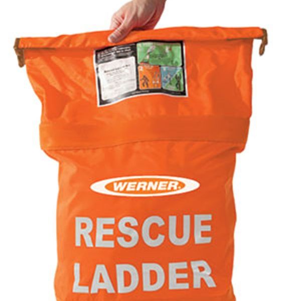 Rescue Ladder w/ Belay, Aluminum, 18 ft.