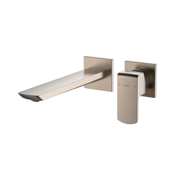Gr 1.2 Gpm Wall-Mount Single-Handle, Finish: Brushed Nickel