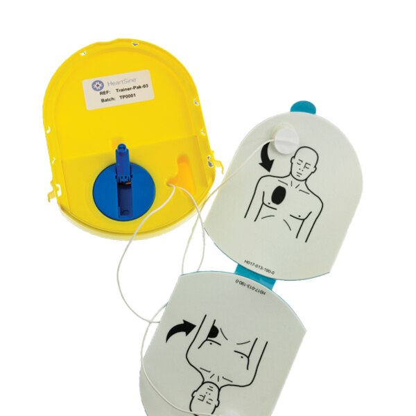 AED Trainer Electrode Cart.