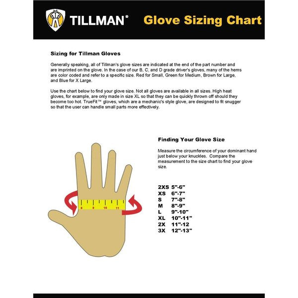 Stick Welding Gloves, Cowhide Palm, L, PR