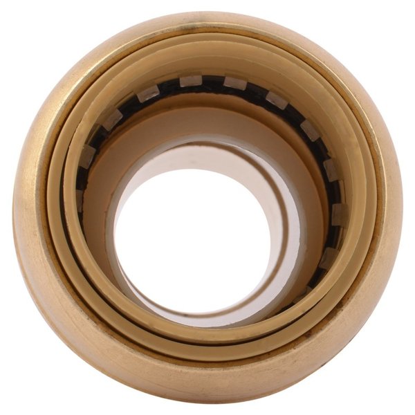 DZR Brass Male Reducing Adapter, 1 in Tube Size