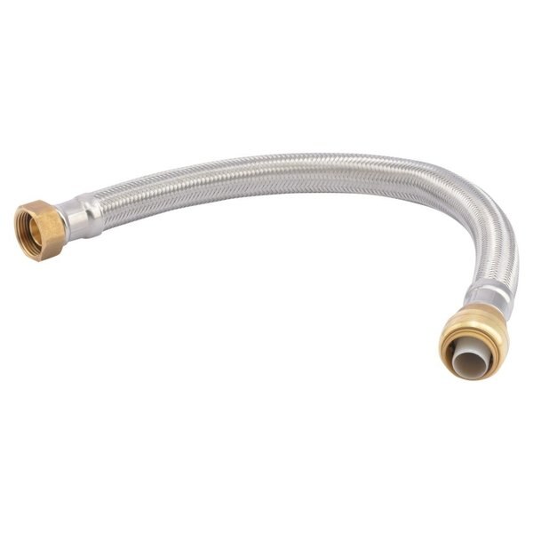 Flexible Hose Assembly, 3/4 In, 18 In L