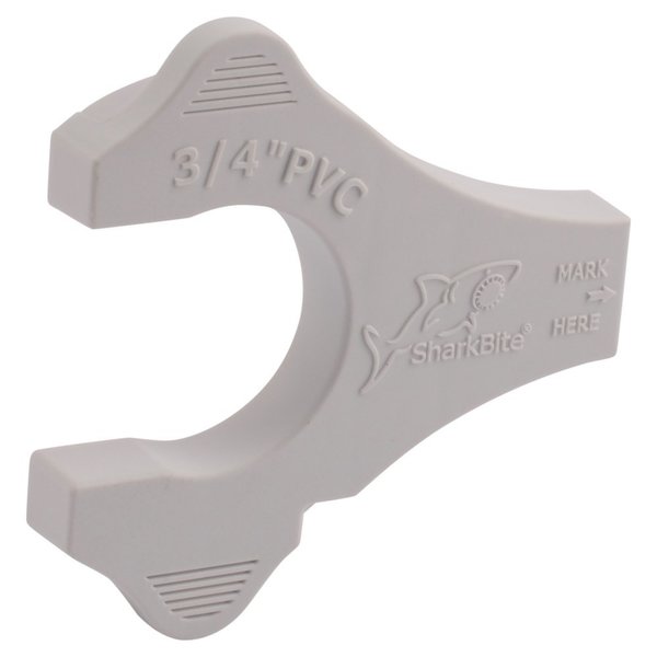 PVC Disconnect and Gauge Clip, 3/4 in Tube Size