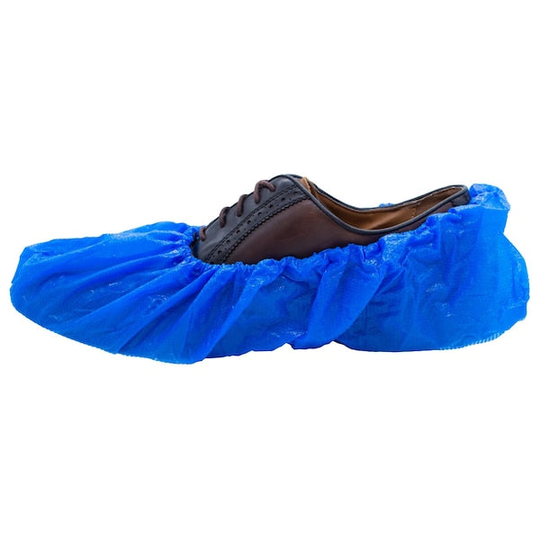 Shoe Cover, Heavy Duty, Blue, XL, PK300