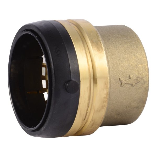 DZR Brass End Stop, 2 in Tube Size