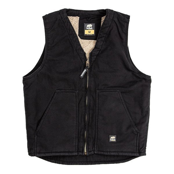 Vest, Washed, V-Neck, 2XL, Regular