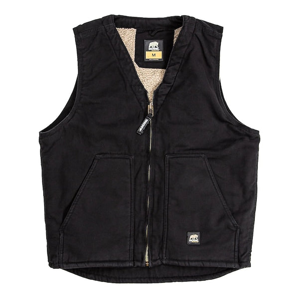 Vest, Washed, V-Neck, 3XL, Regular