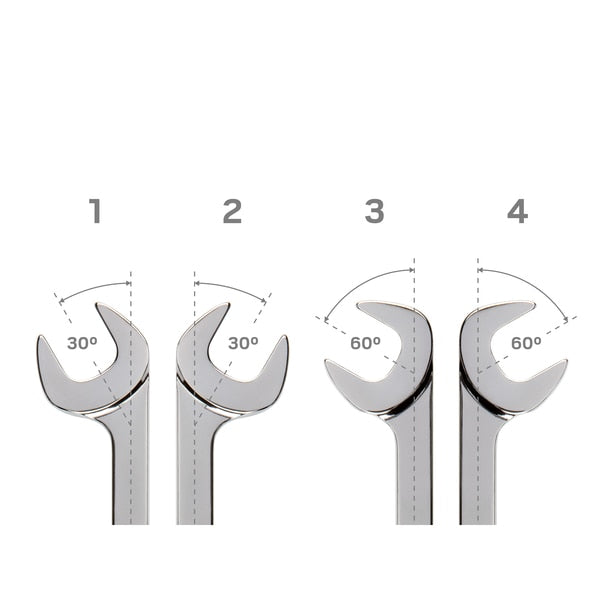 8 mm Angle Head Open End Wrench