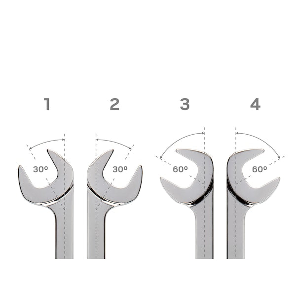 30 mm Angle Head Open End Wrench