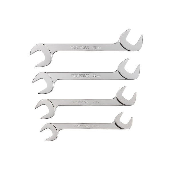 Angle Head Open End Wrench Set, 4-Piece (24-32 mm)