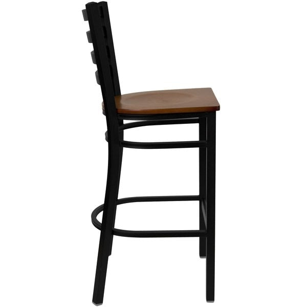 Restaurant Stool, Ladder Back, Chy Seat