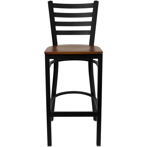 Restaurant Stool, Ladder Back, Chy Seat