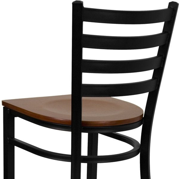 Restaurant Stool, Ladder Back, Chy Seat