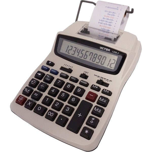 Portable Calculator, LCD, 12 Digits