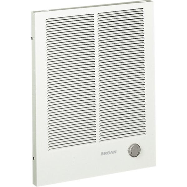 Recessed Electric Wall-Mount Heater, Recessed or Surface, 208/240V AC