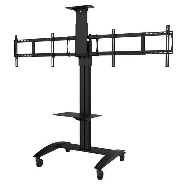 Cart with TV Mount, For Televisions, Black