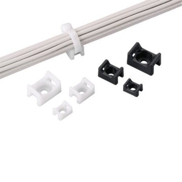 Cable Tie Mount, Screw Applied, PK1000