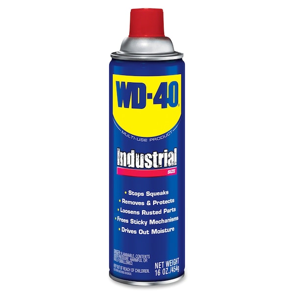 Multi-Use Lubricant, -60 to 300 Degrees F, Industrial Size 16 oz Aerosol Can, Amber
