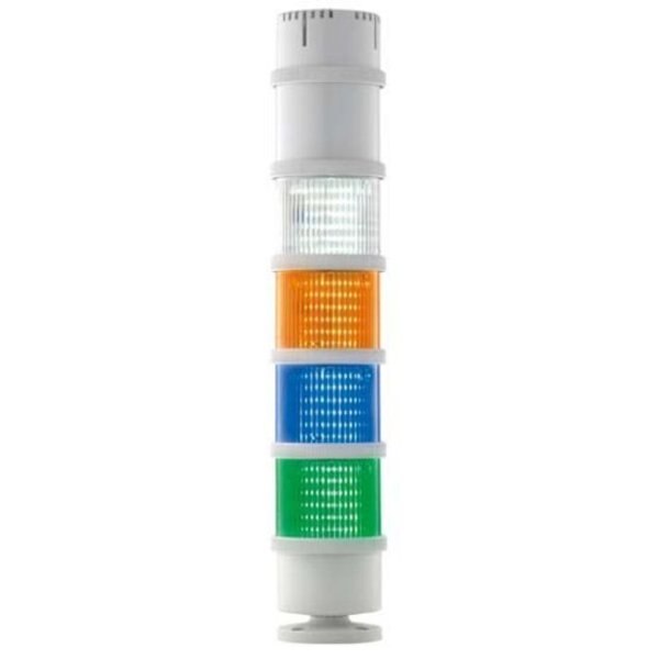 Tower Light, Steady, 12to240VDC, 70mm, Rd