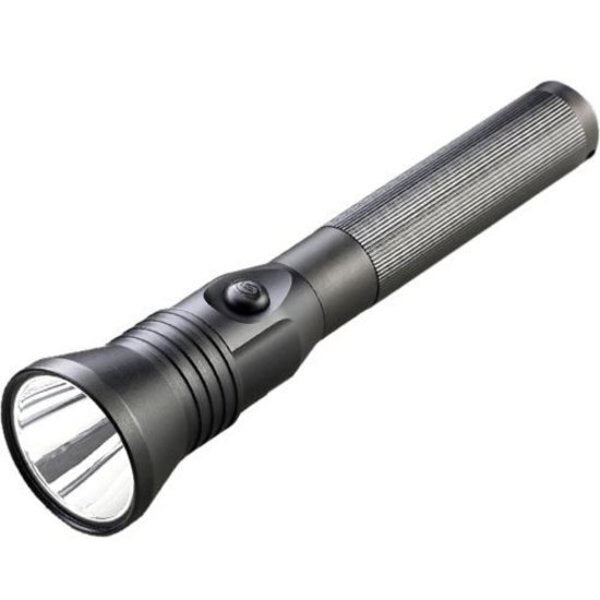 Black Rechargeable Led Industrial Handheld Flashlight, C, 800 lm