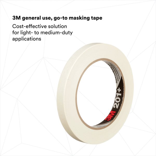 Masking Tape, Tan, Rubber, 31/64