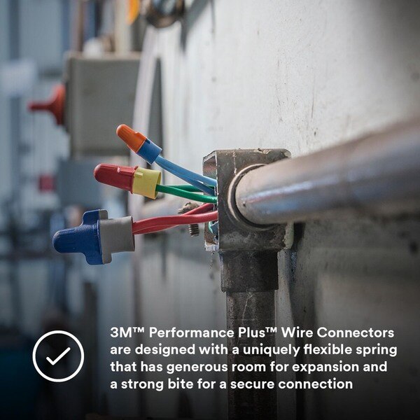 Twist On Wire Connector, 18-8 AWG, PK500
