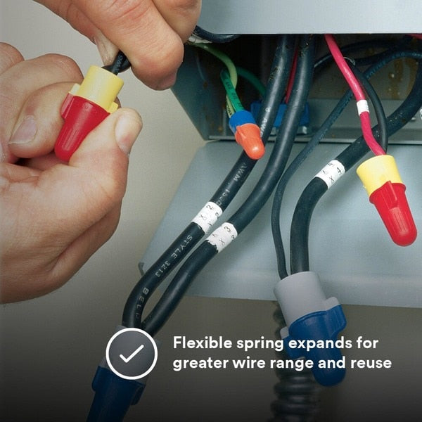 Twist On Wire Connector, 18-8 AWG, PK500