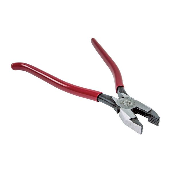 Ironworker's Pliers, Aggressive Knurl, 9-Inch