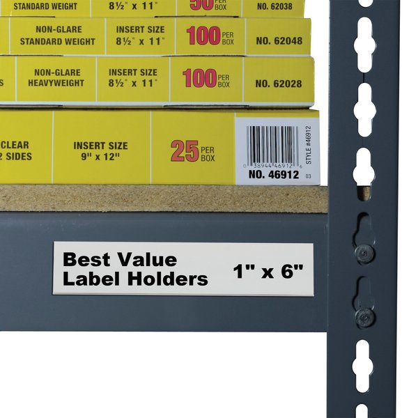 Label Holder, Self Adhesive, 1