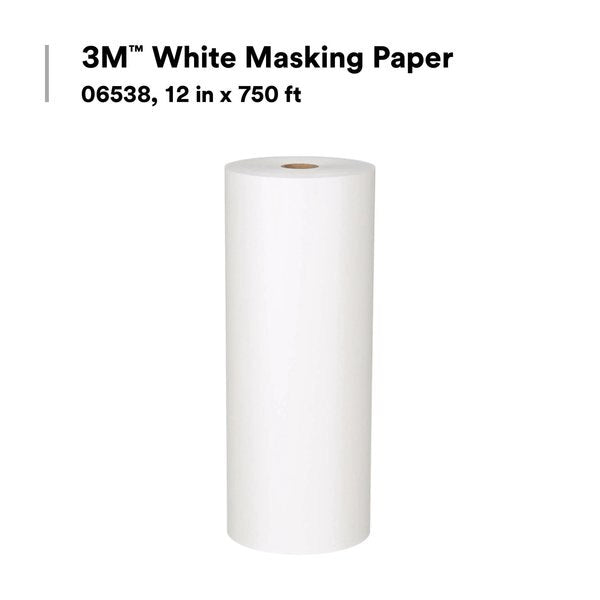 Masking Tape, White, 12