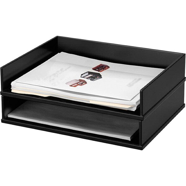 Stacking Letter Tray, Black