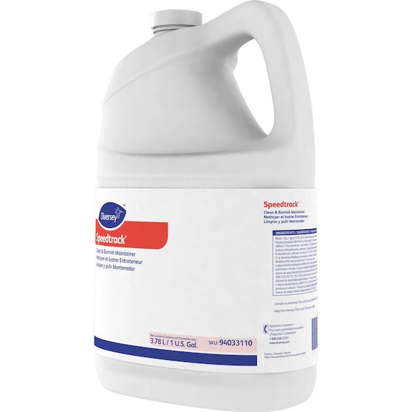 Floor Cleaner, 1 gal., White, Surfactant