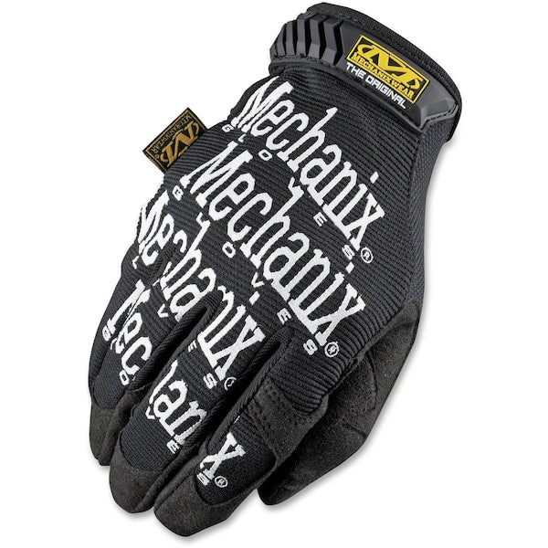 Mechanics Gloves, The Original, TrekDry Material, Durable, Black, Large, 1 Pair
