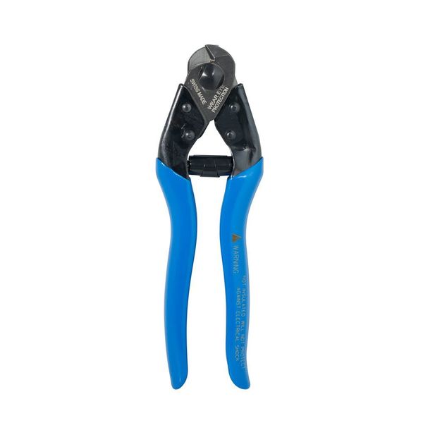Heavy-Duty Cable Cutter, Blue, 7 1/2-Inches