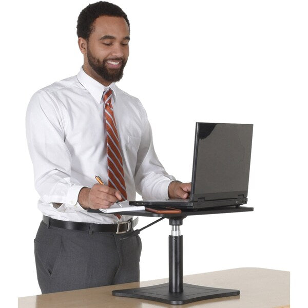 Laptop Stand, Black, 15-3/4in H x 13in L